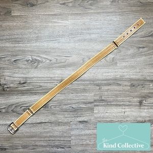 Light Brown Genuine Leather Belt